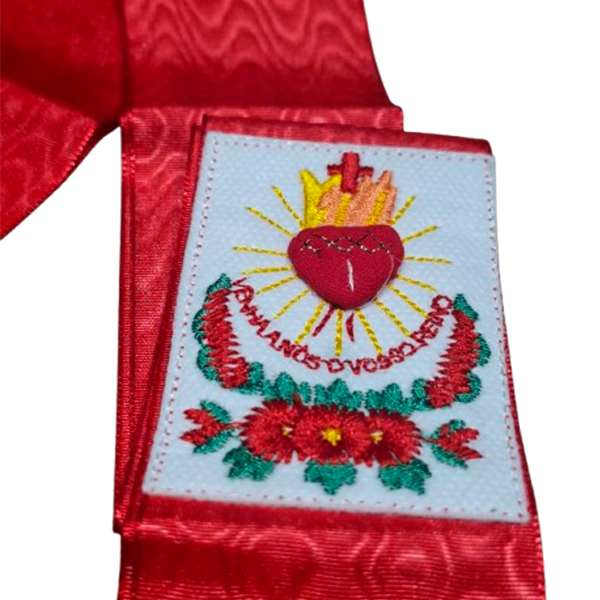 FITA SAGRADO CORAÇÃO DE JESUS - LARGA - Imagem 2