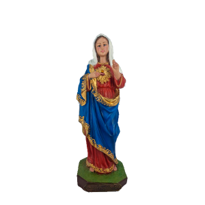 IMACULADO CORAÇÃO DE MARIA DOURADO - 20CM