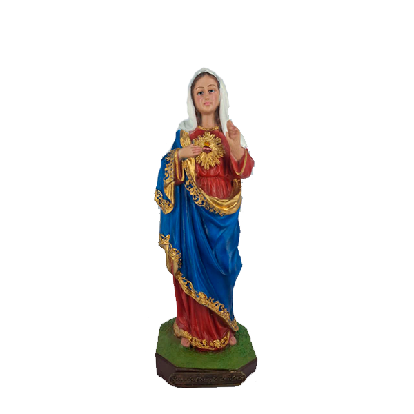IMACULADO CORAÇÃO DE MARIA | DOURADO - 20CM
