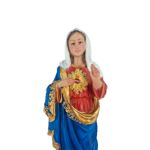 IMACULADO CORAÇÃO DE MARIA DOURADO – 20CM