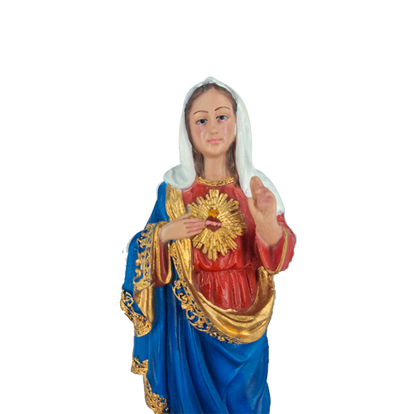 IMACULADO CORAÇÃO DE MARIA | DOURADO - 20CM - Imagem 2