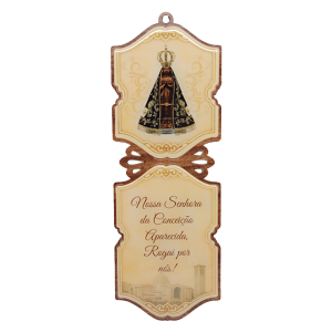 ADORNO DE PORTA SIMPLES - NOSSA SENHORA APARECIDA