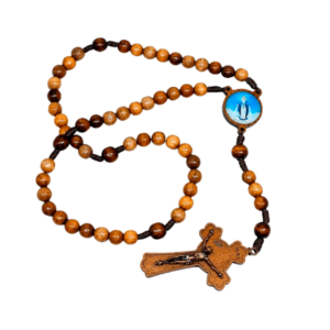 TERÇO COM SAQUINHO ESTAMPADO – NOSSA SENHORA DAS GRAÇAS